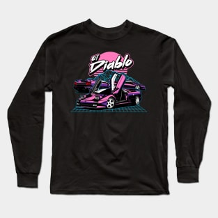 Lamborghini Diablo Long Sleeve T-Shirt